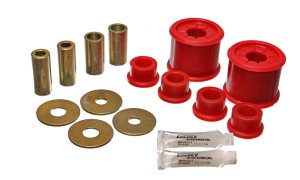 Mitsubishi Eclipse Control Arm Bushing Set - Front - Energy Suspension - Performance Polyurethane - Red - `01-`04